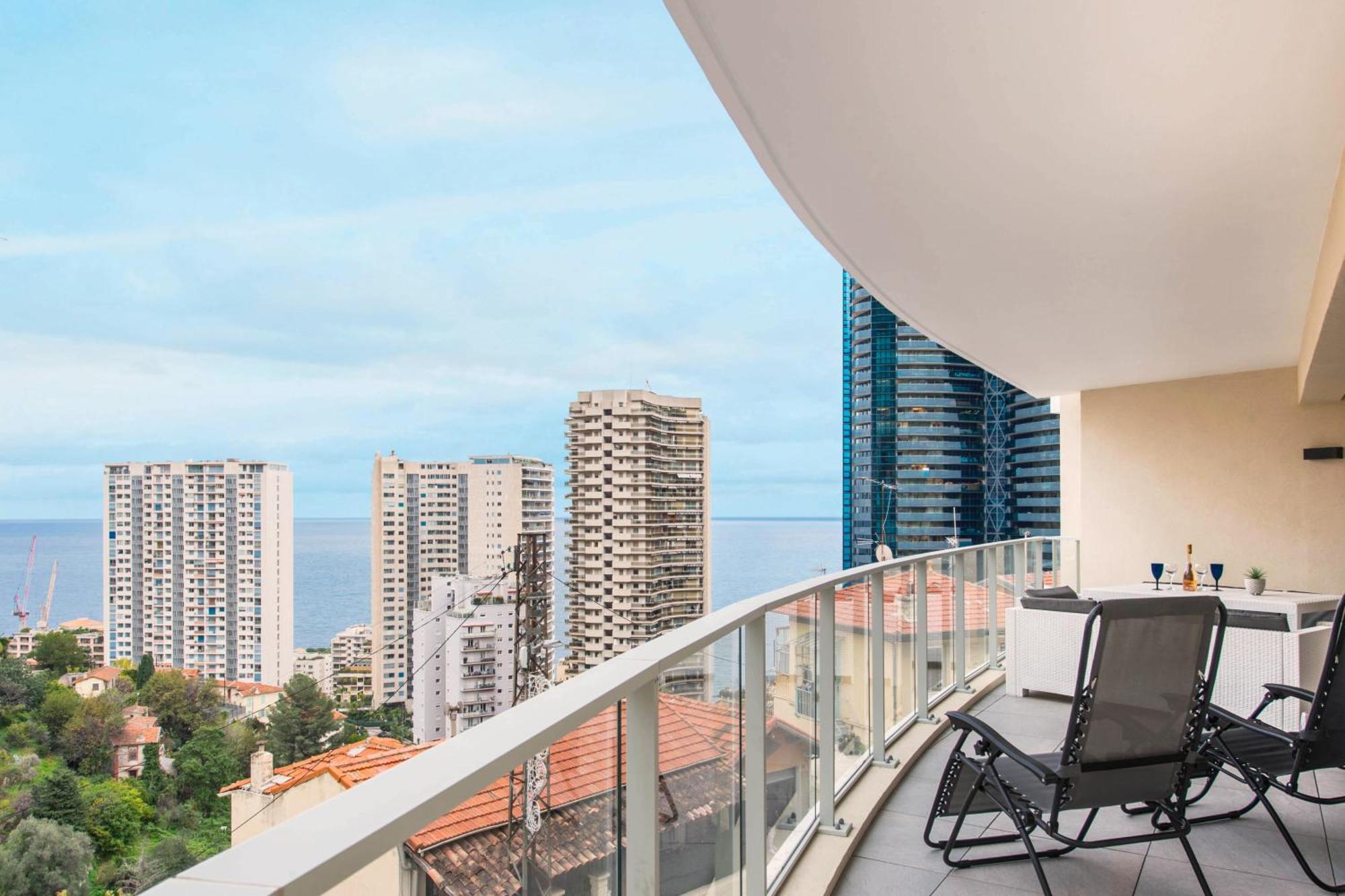 Grande Terrasse - Vue Mer - Parking - Bk Beausoleil Buitenkant foto